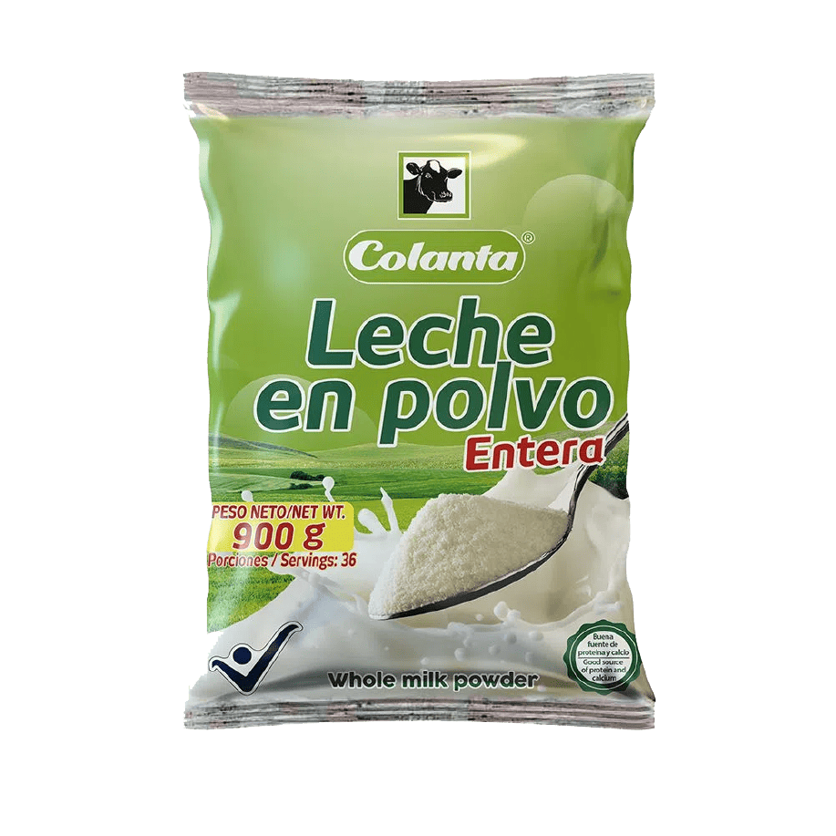 Leche en Polvo Entera Colanta X 900 gr