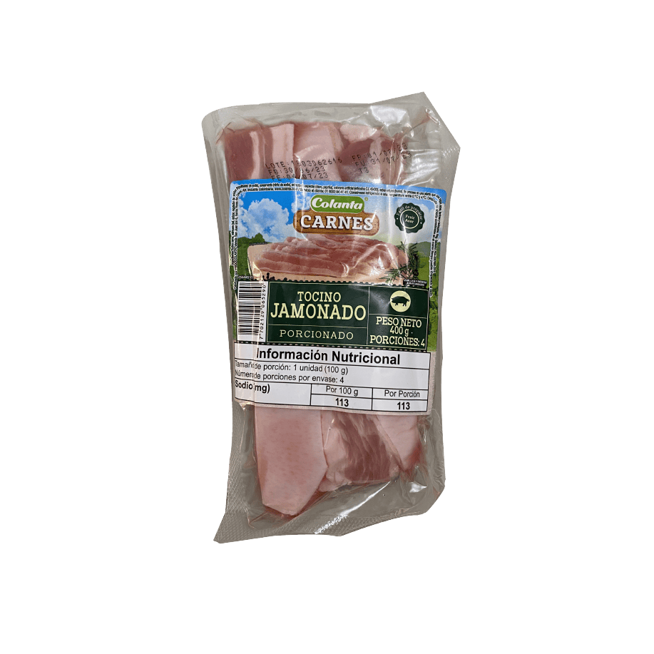 Tocino Porcionado x 400 gr